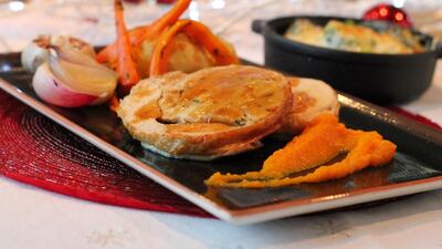 Stuffed turkey galantine. Courtesy of Jones the Grocer