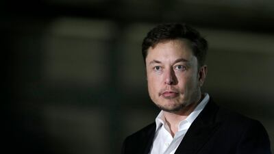 Shares fell in Tesla after CEO Elon Musk was pictured on YouTube apparently smoking a joint. AP