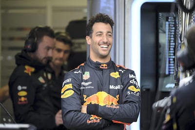 Daniel Ricciardo will be taking part in his final race for Red Bull Racing at Yas Marina Circuit on Sunday. AFP