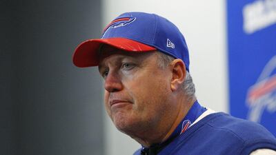 Former Buffalo Bills head coach Rex Ryan. Bill Wippert / AP file