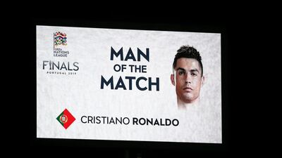 There was no surprise on who the man of the match was. Getty