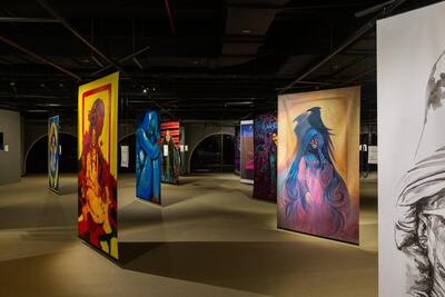 The second exhibition, Maheerah, is inspired by Abdularhim Salim's muse. Cultural Foundation