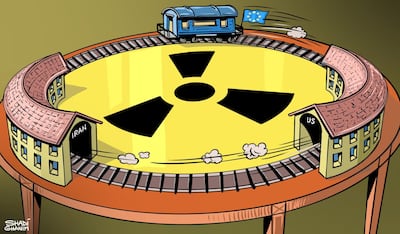Our cartoonist's take on the ongoing nuclear talks between the US and Iran.
