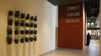 A hallway at the Rove hotel. Jeffrey E Biteng / The National