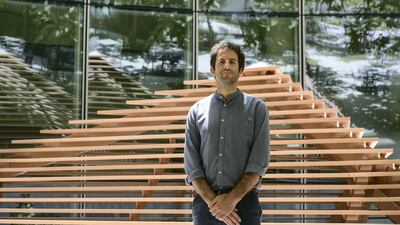 Yannis Hadjinicolaou is pursuing a pictorial history of falconry at New York University Abu Dhabi. Khushnum Bhandari / The National