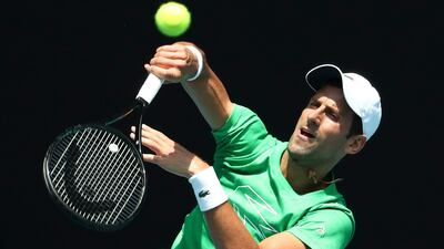 Novak Djokovic is convinced a breakthrough from the next generation is "close". AP Photo