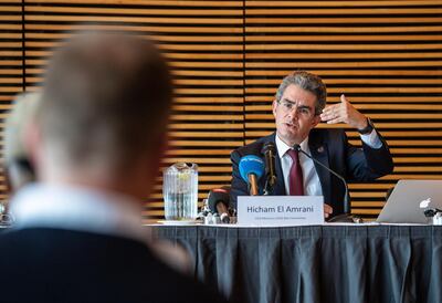 Hicham El Amrani, CEO of Morocco's bid for World Cup 2026. EPA/Anders Kjaerbye