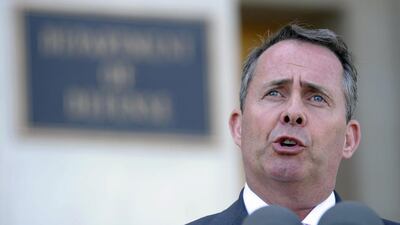 Liam Fox, Britain’s international trade secretary, created uproar among British company executives by claiming they have grown ‘too fat and too lazy’, and would rather play golf on Friday afternoons. Susan Walsh / AP Photo