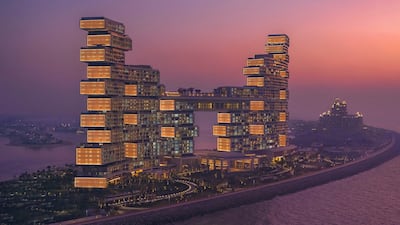 Atlantis The Royal has 795 rooms and suites, 17 restaurants, 17 boutiques and 90 swimming pools. Photo: Dany Eid