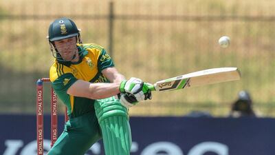 Led by captain AB de Villiers, Allan Donald believes South Africa have a great chance of winning the Cricket World Cup. Ishara S. Kodikara / AFP