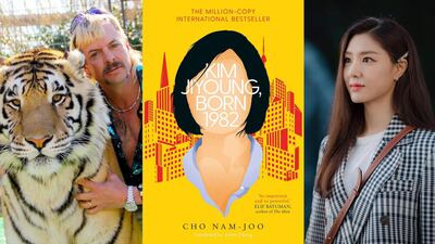 Avidly scouring Netflix for new content has become a popular pastime. Courtesy Netflix, Simon & Schuster