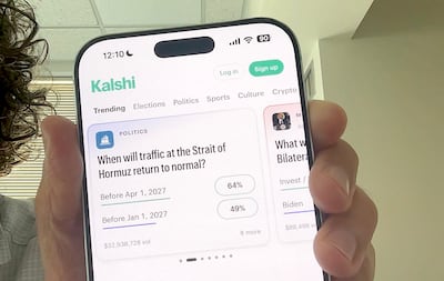 Kalshi has dominated app download charts in recent months, but scrutiny has also grown. Cody Combs / The National