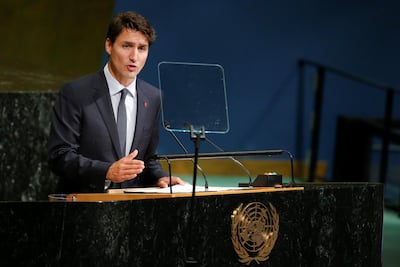Canadian Prime Minister Justin Trudeau will stay away from New York this year as he focuses on his re-election bid. Reuters