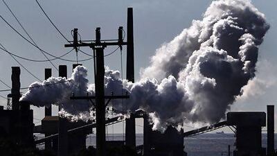 Unless measures are taken, carbon emissions are set to drive up the global temperature by between 3.6°C and 5.3°C, projects the IEA. Tim Wimborne / Reuters