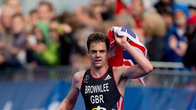 When Jonathan Brownlee of Great Britain trains, he tries to improve all three disciplines at the same time. Gonzalo Arroyo Moreno / Getty Images