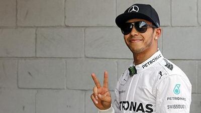 Lewis Hamilton has the record for most number of pole positions by a British Formula One driver. Alberto Estevez / EPA