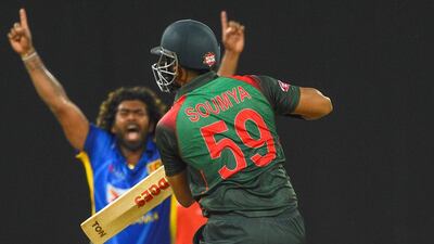 Even though Malinga slowed down on the field over the years, his bowling continued to have venom. Ishara S Kodikara / AFP