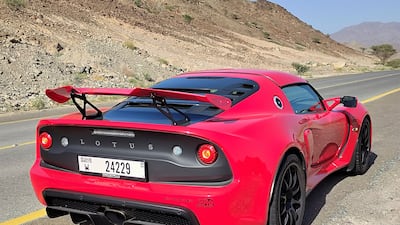 The Exige weighs only 1,110 kilograms, and can go from 0-100kph in 3.4 seconds, for a top speed of 280kph.