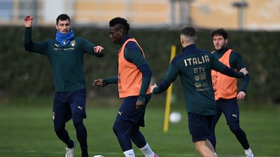 Mario Balotelli is back with Italy after three years. Getty