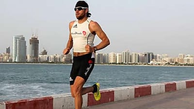 Faris al Sultan, the Abu Dhabi Triathlon Team captain, says he wants to see where his limits are when asked why he would put himself through the pain of competing at an Ironman event.
