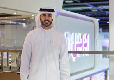 Issam Kazim, CEO, DCTCM (Dubai Tourism) at the 25th Arabian Travel Market, Dubai. Image: Leslie Pableo/The National