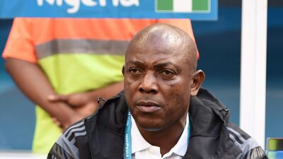 Stephen Keshi led Nigeria's Super Eagles to the round of 16 at the 2014 World Cup in Brazil. Marius Becker / EPA