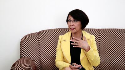 Ophelia Almenario, the Philippine labour attache in Abu Dhabi, says she suspects that many Filipinas brought to the UAE as cleaners end up being “reprocessed” to work as domestic servants. Christopher Pike / The National