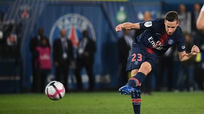 Julian Draxler and his Paris Saint-Germain side were at their best even without their biggest stars playing. AFP