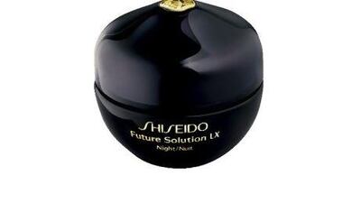 Shiseido Future Solution LX total regenerating facial night cream. Shiseido