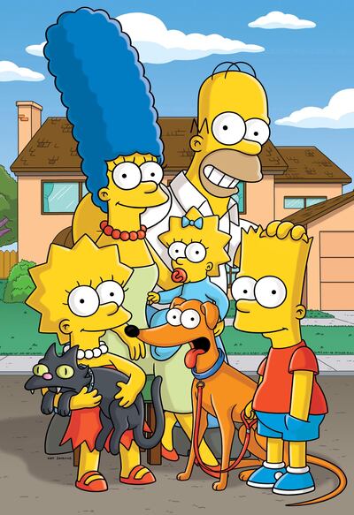 The Simpsons. Courtesy Fox