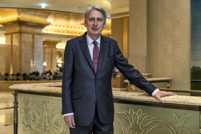 Philip Hammond said Boris Johnson needs to put hard Brexiteers in their place and focus on a better deal with Europe. Antonie Robertson / The National