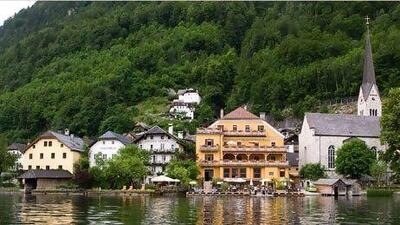 Hallstadt, Austria. AP Photo / Kerstin Joensson