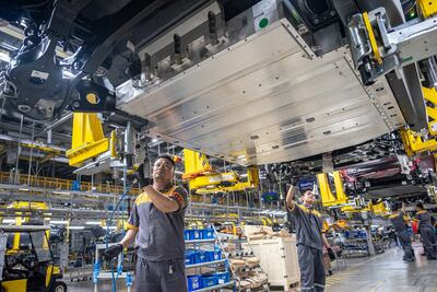 VinFast Auto's manufacturing plant in Vietnam. Battery costs are 10 times lower than 15 years ago, said Patrick Hertzke at McKinsey & Company. Bloomberg