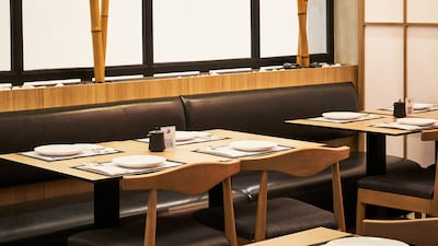 Japanese restaurant Mitsu-Ya opened in the Dubai International Financial Centre in March. All photos: Mitsu-Ya