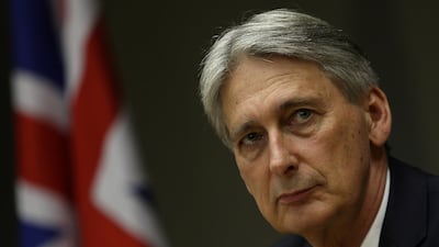 Britain's chancellor of the exchequer, or finance minister, Philip Hammond. Adriano Machado / Reuters
