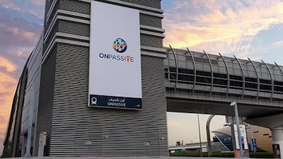 The Onpassive metro station, formerly known as Al Safa, will look like this after its rebranding. Photo: RTA