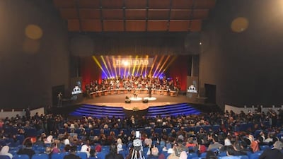 The crowd at the concert collectively burst into applause, with many shouting words of praise. Some couldn’t hold back their tears. Photo: The National Ensemble of the Iraqi Musical Heritage