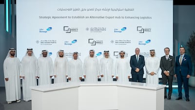 AD Ports Group and Borouge are exploring the construction of an alternative export hub on the UAE East Coast. Photo: AD Ports