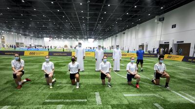 Dubai Sports World is operating in adherence to strict rules designed to curb the spread of Covid-19. Courtesy: Dubai Media Office