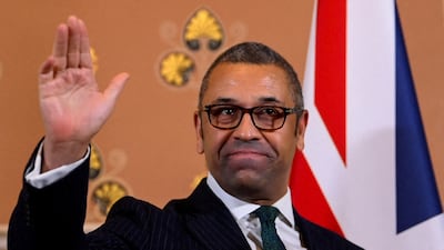 British Foreign Secretary James Cleverly is travelling to the US to drum up more donations of weapons for Ukraine. Reuters