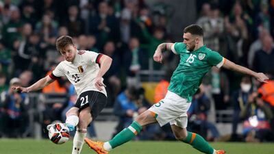 Troy Parrott (Robinson 90+2) – N/R. A late change for Ireland. AFP