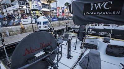 A photographic tour of Azzam, Abu Dhabi Ocean Racing's boat for the 2014/15 Volvo Ocean Race.