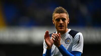 Jamie Vardy of Leicester City is among the 23 names on Fifa's Best Men's Player award shortlist. Dan Mullan / Getty Images