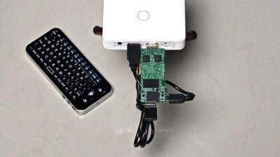 The Pocket TV developed by Ahmad Zahran and Samer Geissah. Jeff Topping / The National