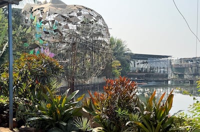 Fire damage at the Birch by Romeo Lane nightclub, in Goa. Reuters