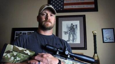 Former Navy SEAL and author of the book American Sniper, Chris Kyle.