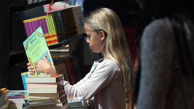 Youngsters who love reading and aspire to be writers will be given a boost thanks to the Preparing Young Authors programme. Satish Kumar / The National