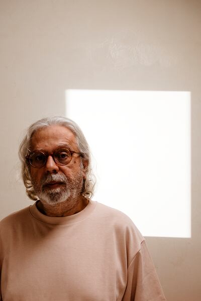 Ibrahim has become a major figure in the Gulf art scene over the past few years. Photo: Hussein Mardini