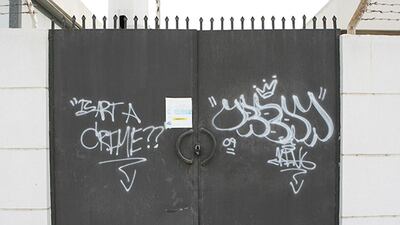 Handout: Urban, "Is art a crime" Karama, Dubai