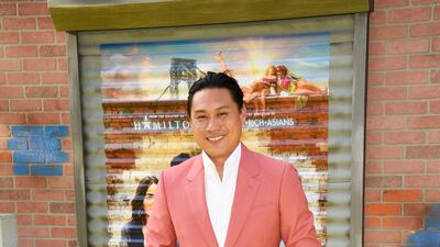 Director Jon M Chu attends the 2021 Tribeca Festival opening night premiere of 'In The Heights'. AP